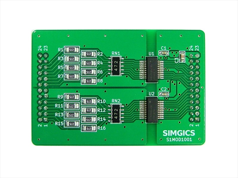 部品面から見たS1MOD1001