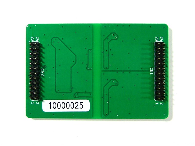ハンダ面から見たS1MOD1002